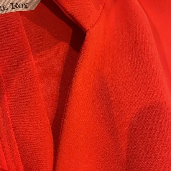 RACHEL Rachel Roy Dress in a Brilliant Orange with Pockets - Picture 10 of 13